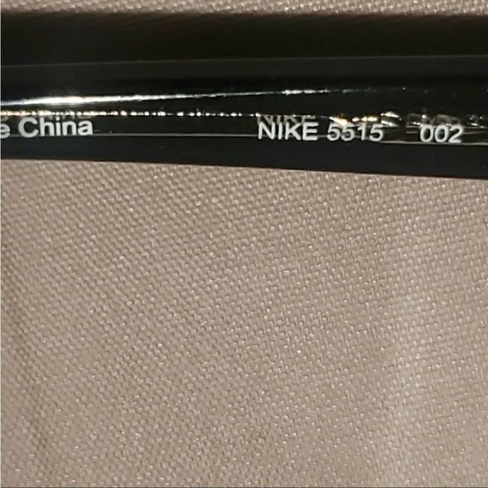 Nike 5515 002 Black Green & White Rectangular Eyeglass/Sunglass Frames Sz OS - Picture 11 of 11